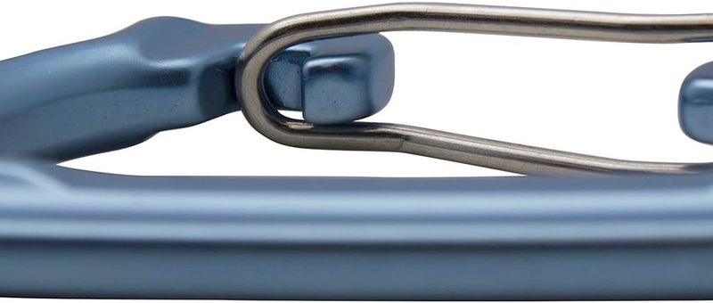 FUSION Climb 11cm Quickdraw with Contigua Orange Straight Gate Carabineer, Blue/Orange - Image 2